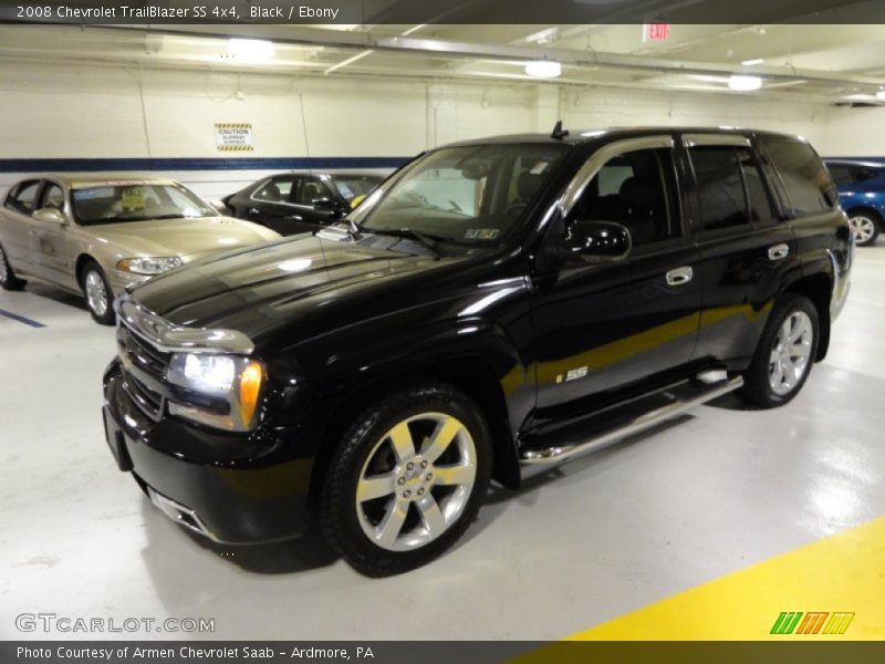 Black / Ebony 2008 Chevrolet TrailBlazer SS 4x4