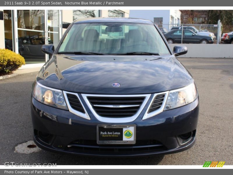 Nocturne Blue Metallic / Parchment 2011 Saab 9-3 2.0T Sport Sedan