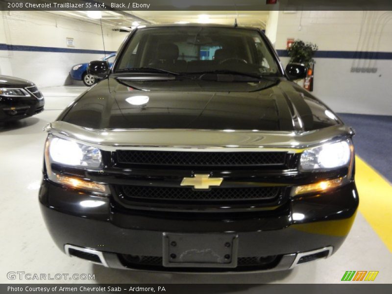Black / Ebony 2008 Chevrolet TrailBlazer SS 4x4