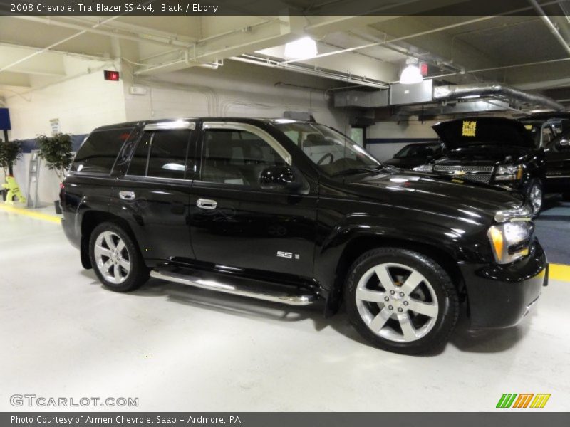 Black / Ebony 2008 Chevrolet TrailBlazer SS 4x4