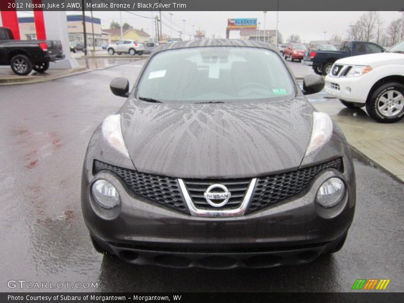 Metallic Bronze / Black/Silver Trim 2012 Nissan Juke S AWD