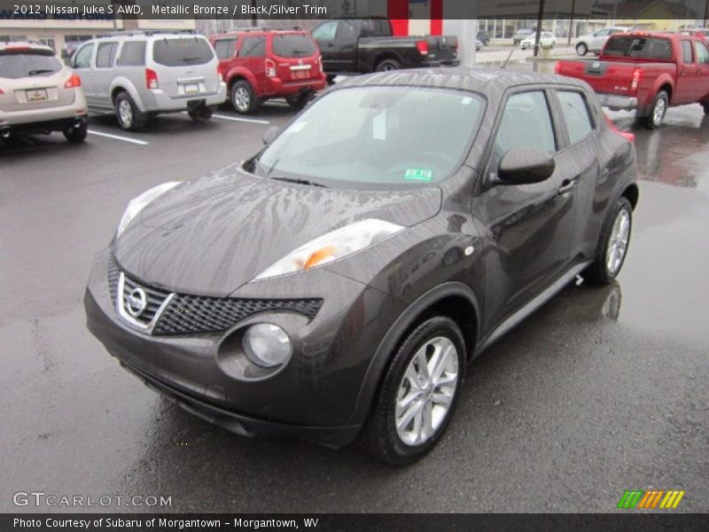 Metallic Bronze / Black/Silver Trim 2012 Nissan Juke S AWD