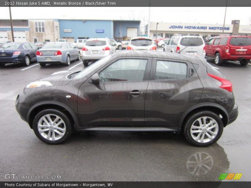 Metallic Bronze / Black/Silver Trim 2012 Nissan Juke S AWD