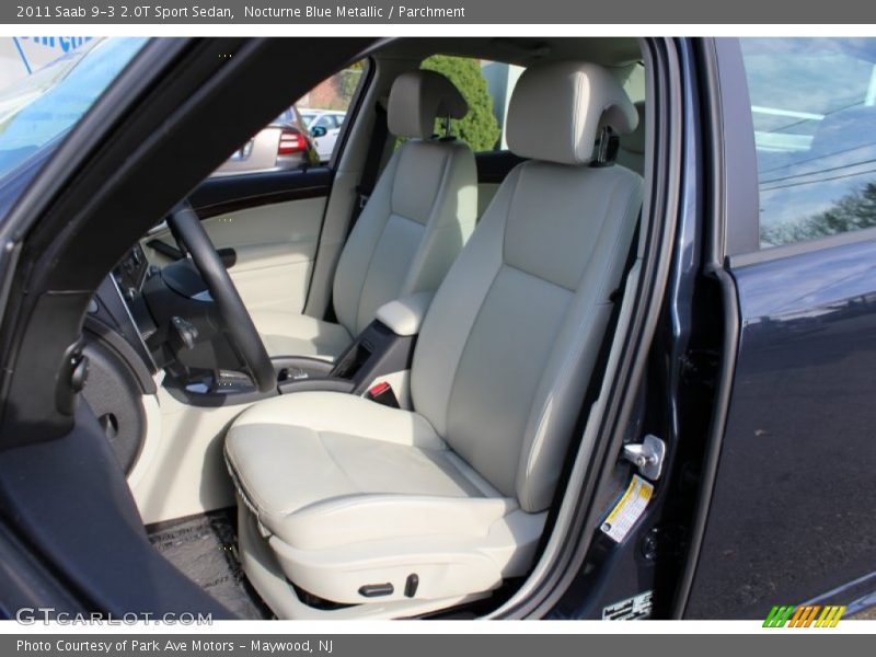 Nocturne Blue Metallic / Parchment 2011 Saab 9-3 2.0T Sport Sedan