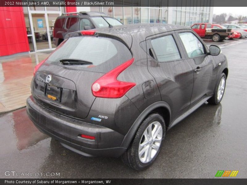 Metallic Bronze / Black/Silver Trim 2012 Nissan Juke S AWD