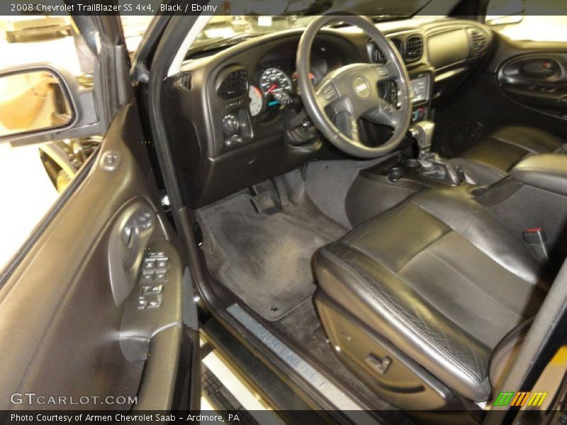 Black / Ebony 2008 Chevrolet TrailBlazer SS 4x4