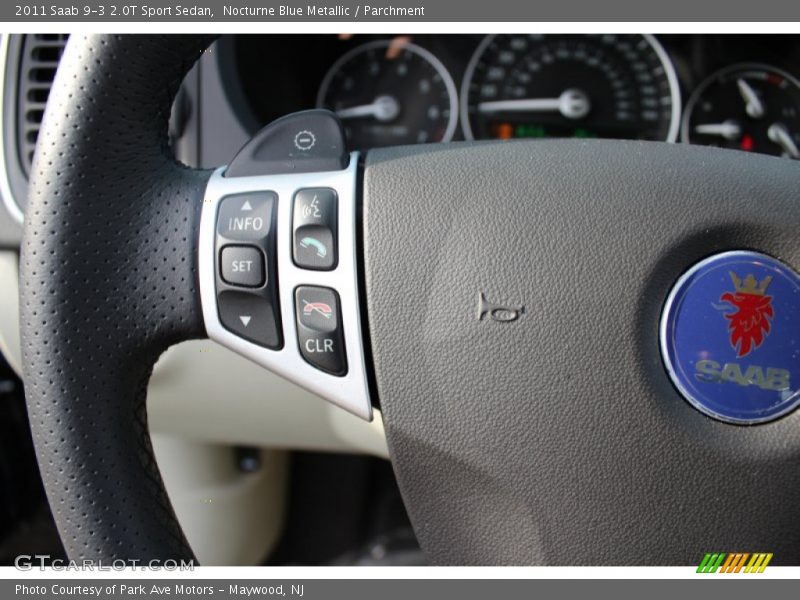 Controls of 2011 9-3 2.0T Sport Sedan