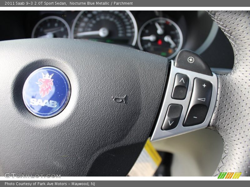 Controls of 2011 9-3 2.0T Sport Sedan