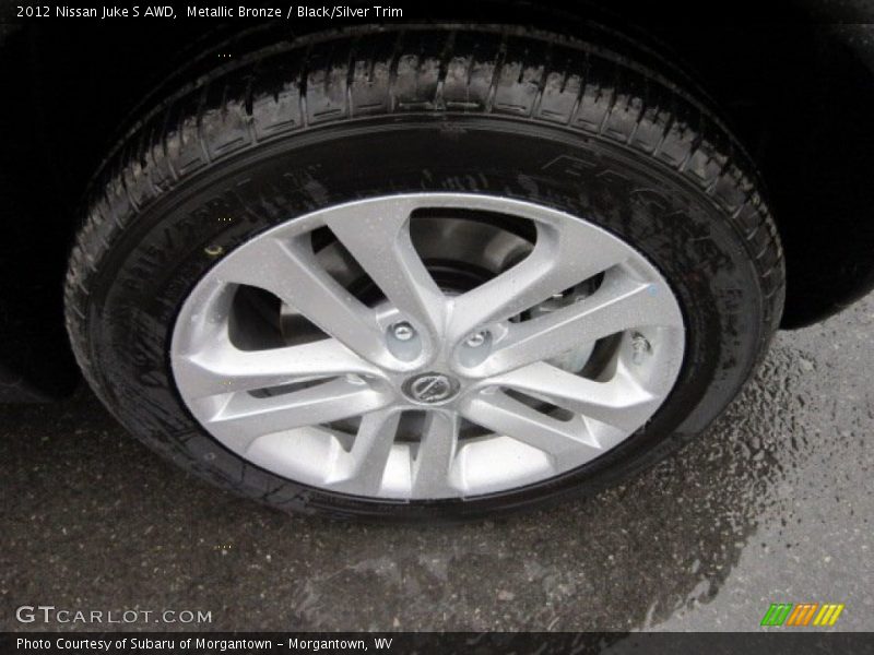 Metallic Bronze / Black/Silver Trim 2012 Nissan Juke S AWD