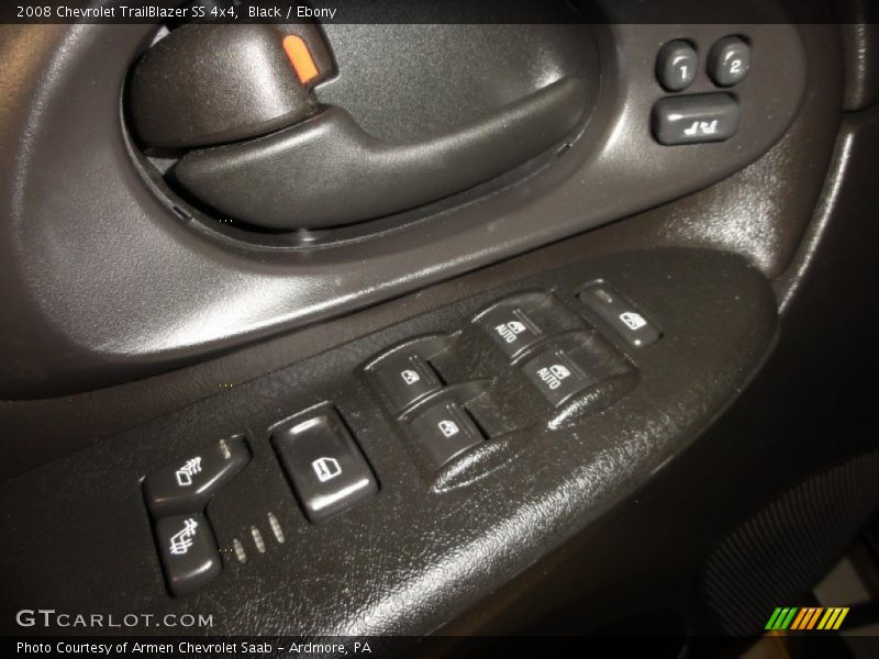 Black / Ebony 2008 Chevrolet TrailBlazer SS 4x4