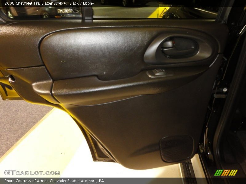 Black / Ebony 2008 Chevrolet TrailBlazer SS 4x4