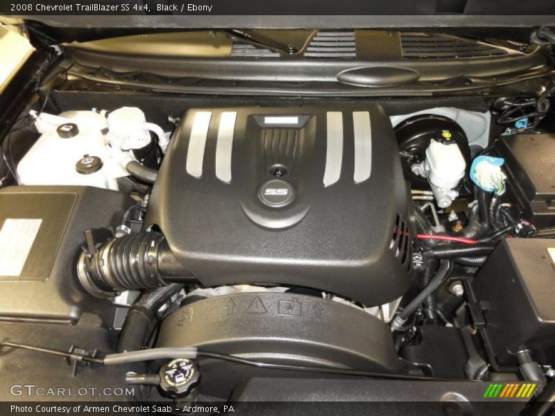 Black / Ebony 2008 Chevrolet TrailBlazer SS 4x4