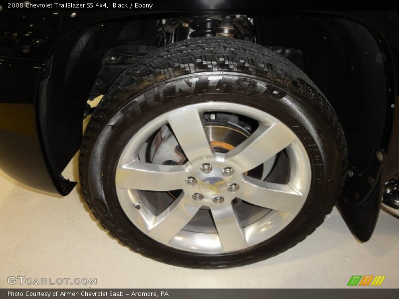 Black / Ebony 2008 Chevrolet TrailBlazer SS 4x4