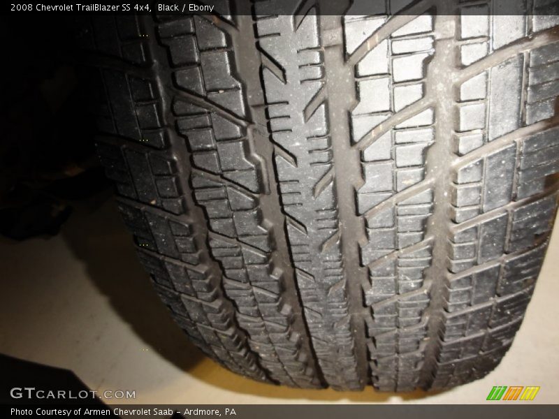 Black / Ebony 2008 Chevrolet TrailBlazer SS 4x4