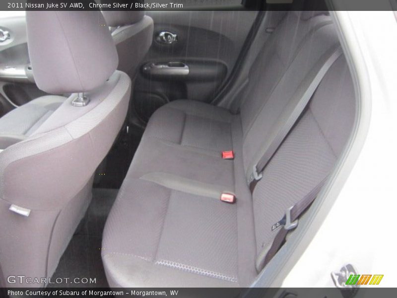 Chrome Silver / Black/Silver Trim 2011 Nissan Juke SV AWD