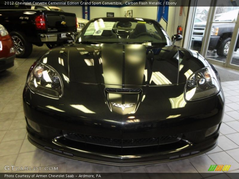  2012 Corvette Centennial Edition Grand Sport Convertible Carbon Flash Metallic