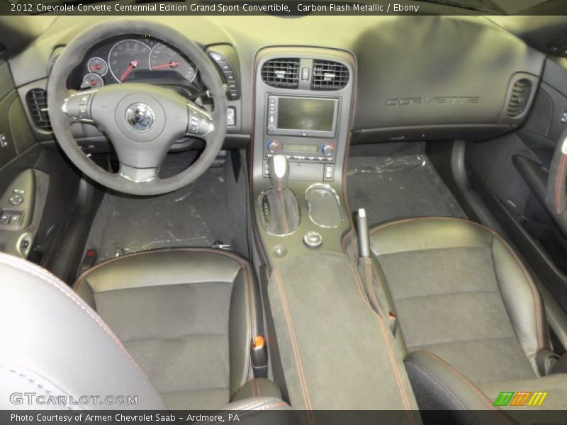 Dashboard of 2012 Corvette Centennial Edition Grand Sport Convertible