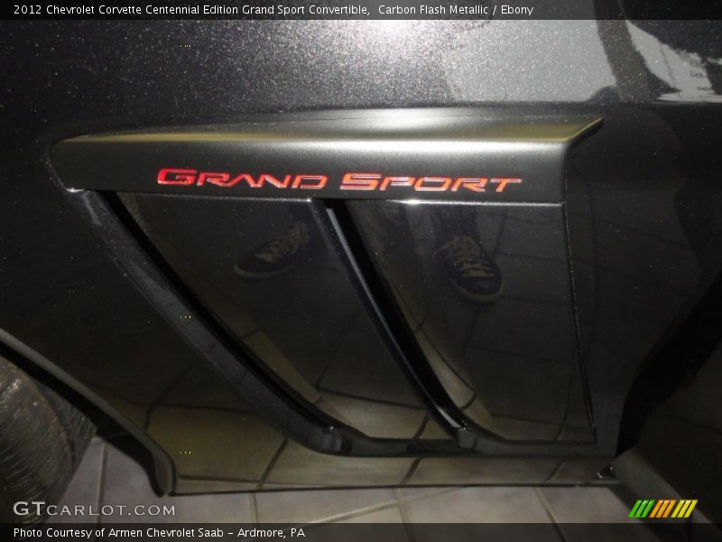  2012 Corvette Centennial Edition Grand Sport Convertible Logo