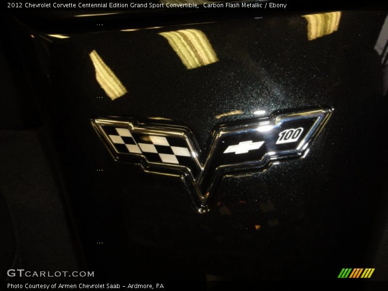 Corvette 100 flags - 2012 Chevrolet Corvette Centennial Edition Grand Sport Convertible