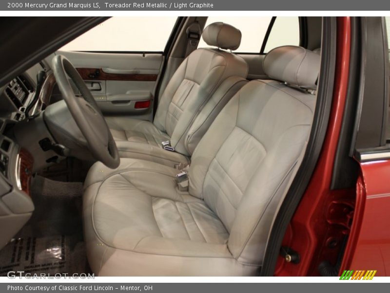 Toreador Red Metallic / Light Graphite 2000 Mercury Grand Marquis LS