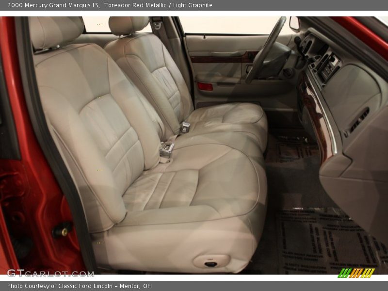 Toreador Red Metallic / Light Graphite 2000 Mercury Grand Marquis LS