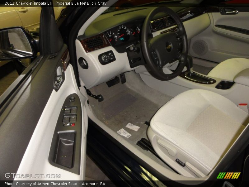 Imperial Blue Metallic / Gray 2012 Chevrolet Impala LT
