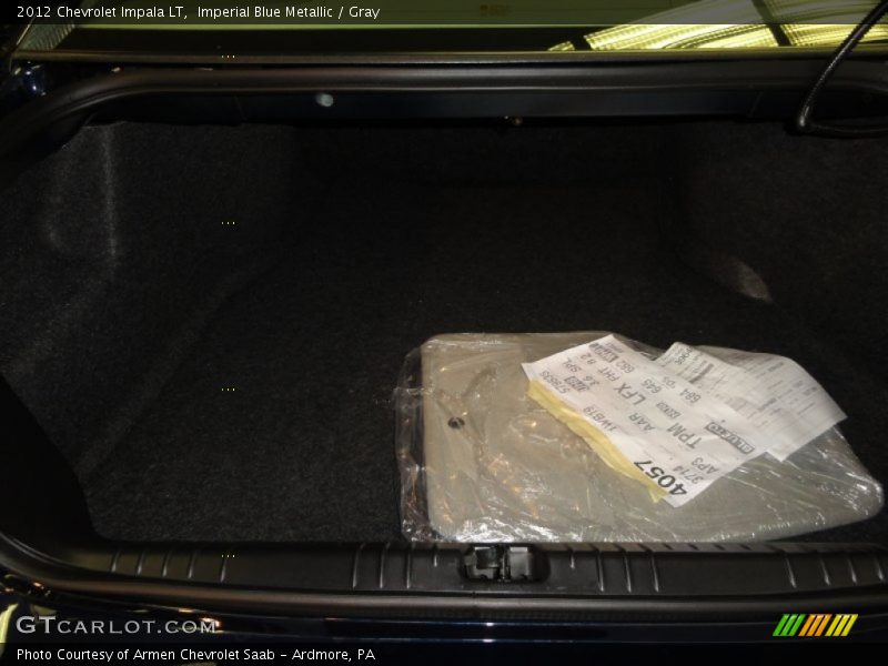 Imperial Blue Metallic / Gray 2012 Chevrolet Impala LT