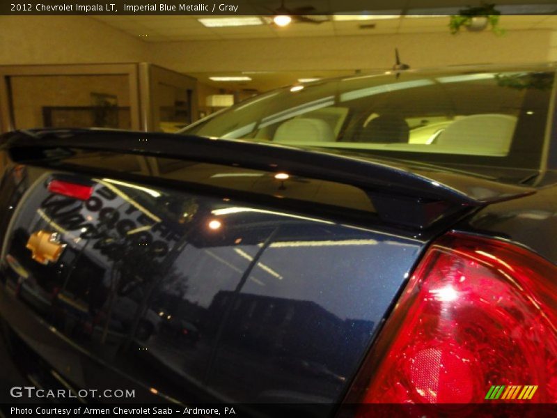 Imperial Blue Metallic / Gray 2012 Chevrolet Impala LT