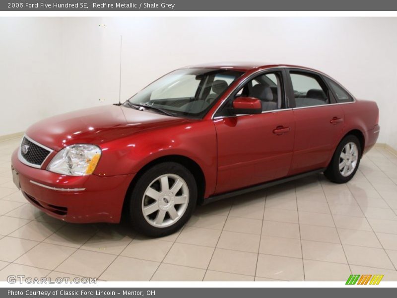 Redfire Metallic / Shale Grey 2006 Ford Five Hundred SE
