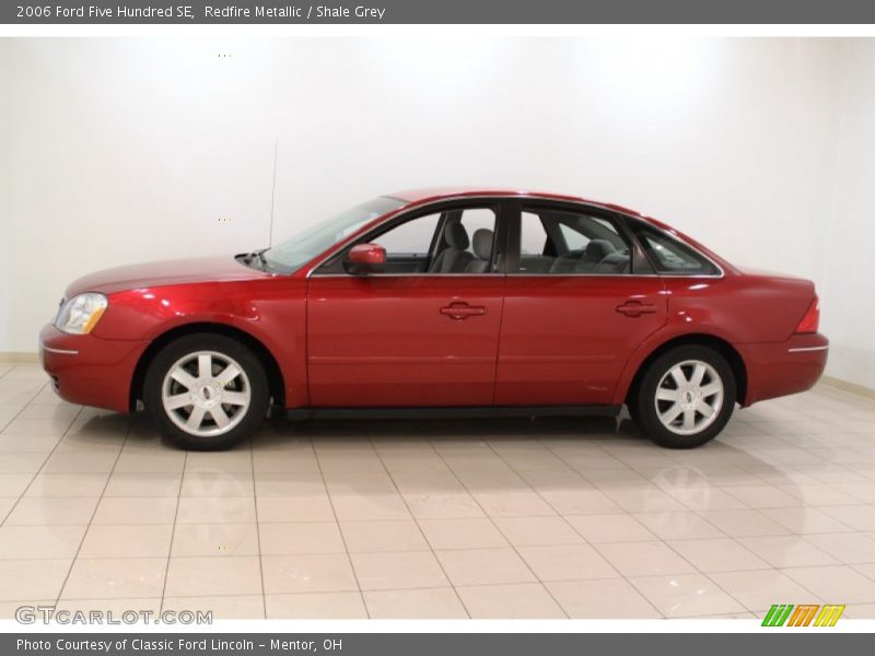 Redfire Metallic / Shale Grey 2006 Ford Five Hundred SE