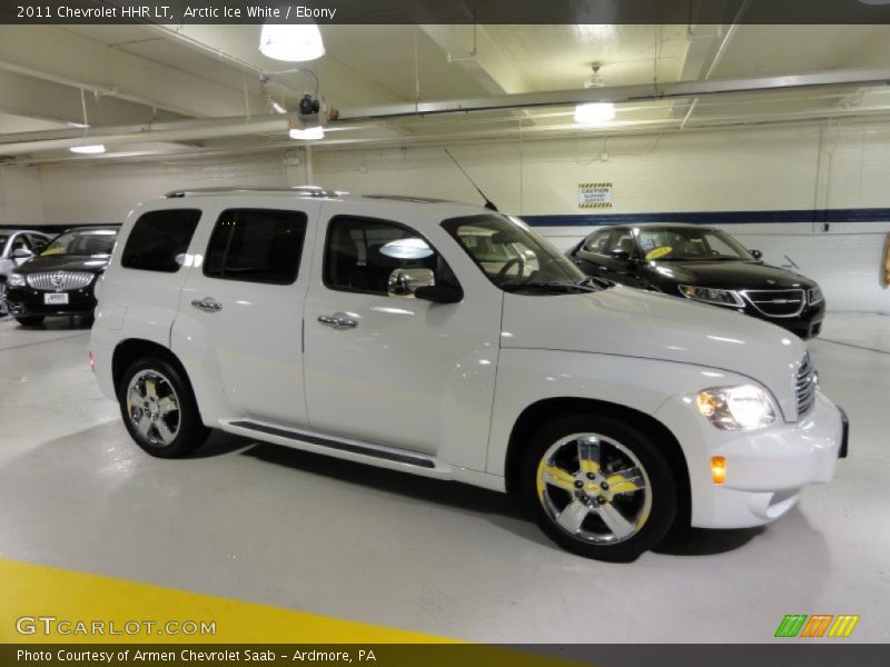 Arctic Ice White / Ebony 2011 Chevrolet HHR LT