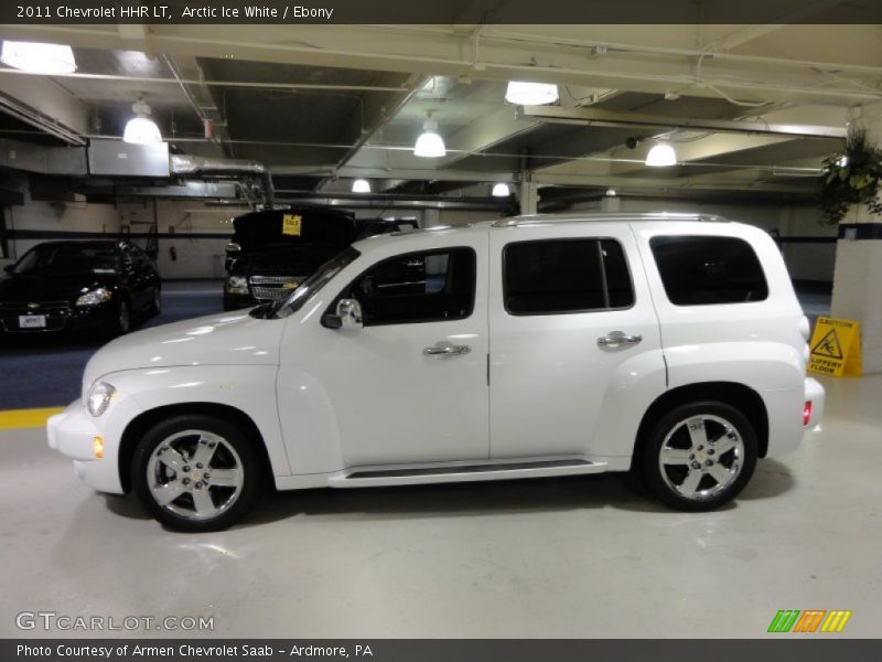 Arctic Ice White / Ebony 2011 Chevrolet HHR LT