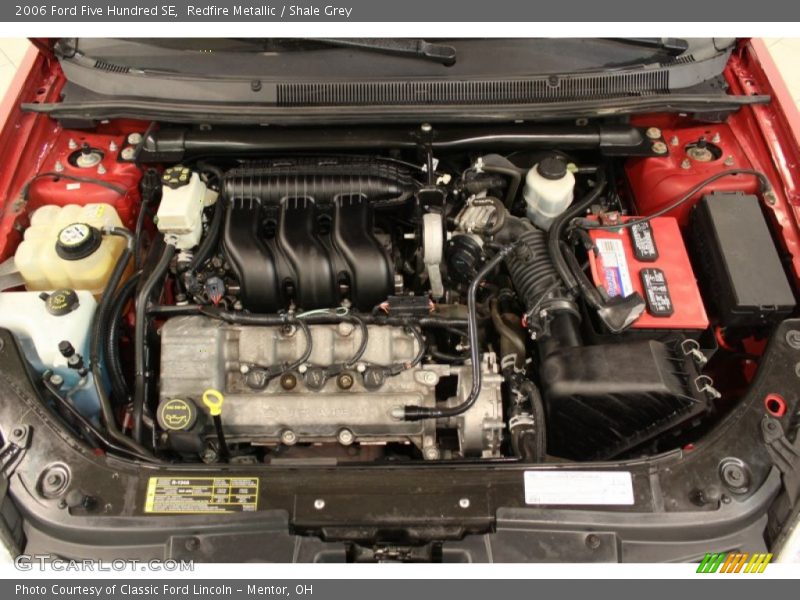 Redfire Metallic / Shale Grey 2006 Ford Five Hundred SE