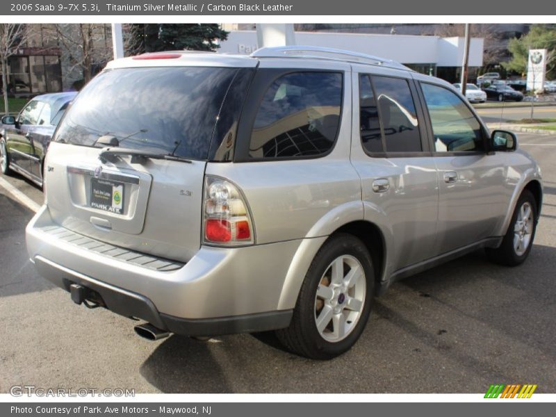Titanium Silver Metallic / Carbon Black Leather 2006 Saab 9-7X 5.3i