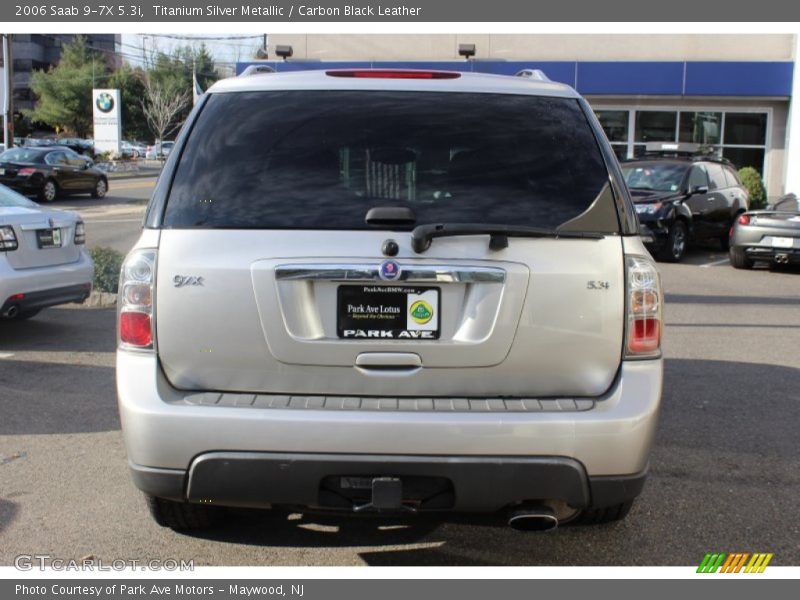 Titanium Silver Metallic / Carbon Black Leather 2006 Saab 9-7X 5.3i