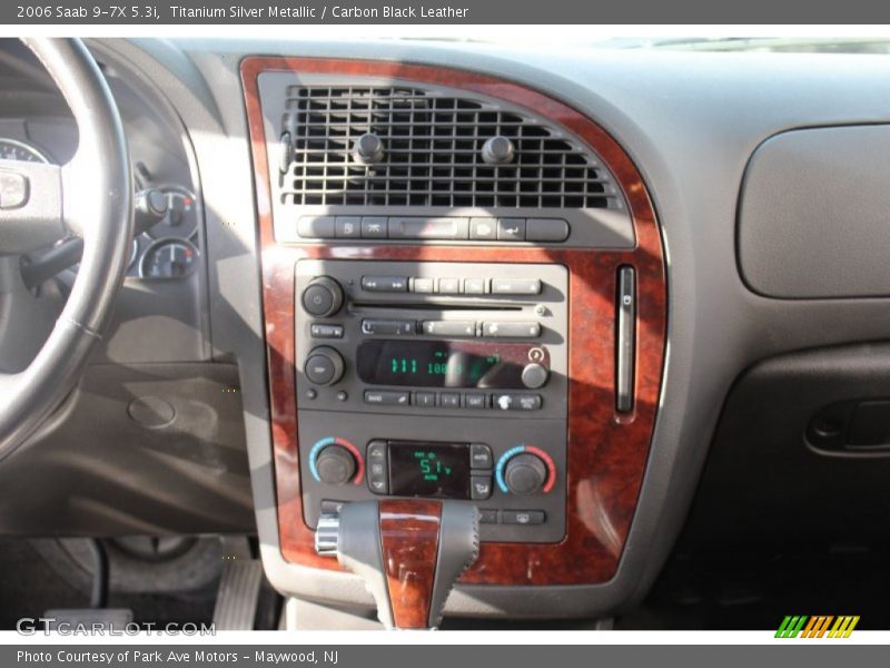 Titanium Silver Metallic / Carbon Black Leather 2006 Saab 9-7X 5.3i