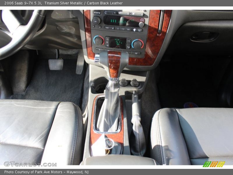 Titanium Silver Metallic / Carbon Black Leather 2006 Saab 9-7X 5.3i
