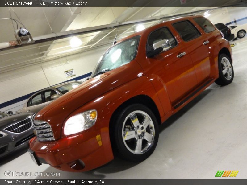Victory Red / Ebony 2011 Chevrolet HHR LT