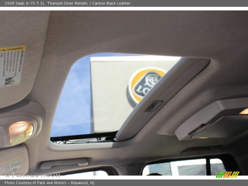 Titanium Silver Metallic / Carbon Black Leather 2006 Saab 9-7X 5.3i