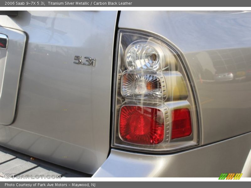 Titanium Silver Metallic / Carbon Black Leather 2006 Saab 9-7X 5.3i