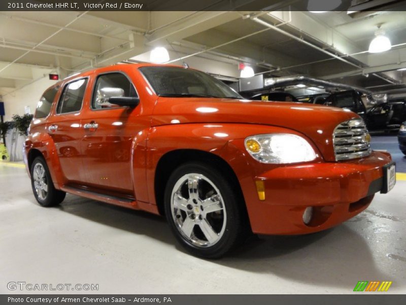 Victory Red / Ebony 2011 Chevrolet HHR LT