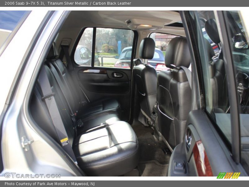 Titanium Silver Metallic / Carbon Black Leather 2006 Saab 9-7X 5.3i
