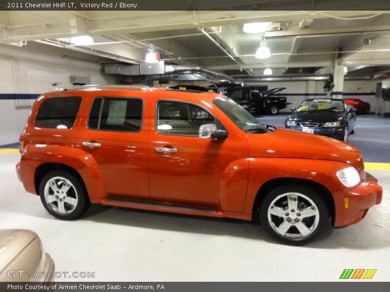 Victory Red / Ebony 2011 Chevrolet HHR LT