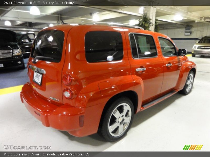 Victory Red / Ebony 2011 Chevrolet HHR LT