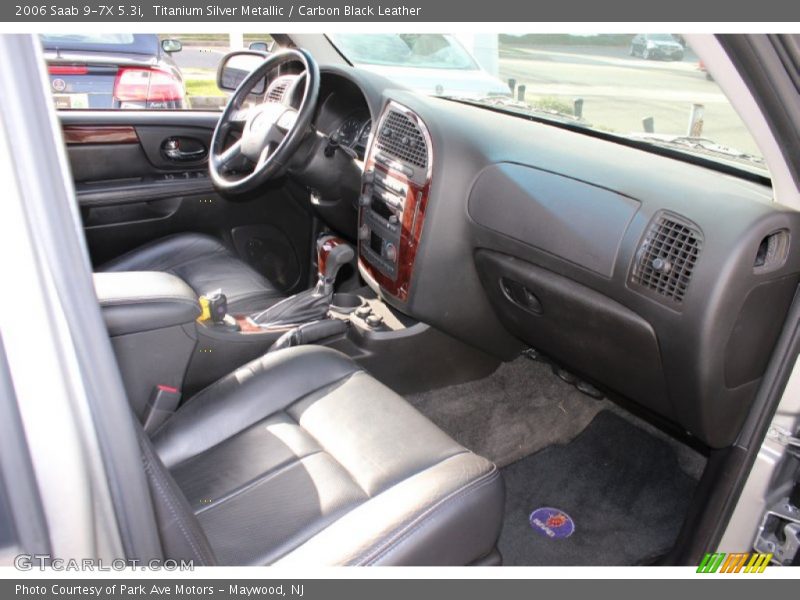 Titanium Silver Metallic / Carbon Black Leather 2006 Saab 9-7X 5.3i