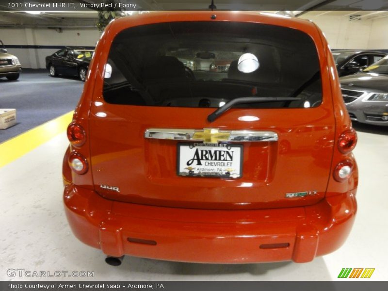 Victory Red / Ebony 2011 Chevrolet HHR LT