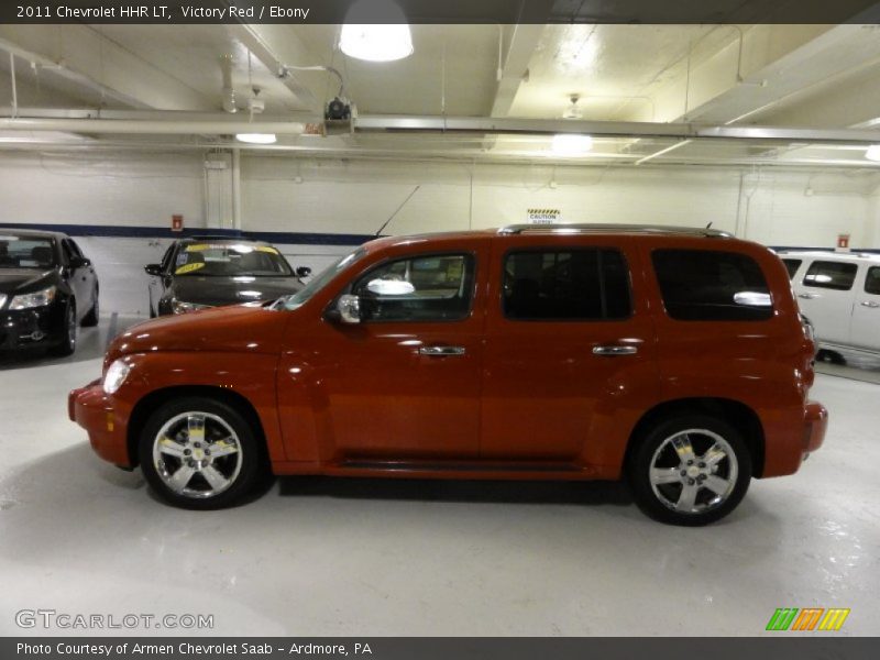 Victory Red / Ebony 2011 Chevrolet HHR LT