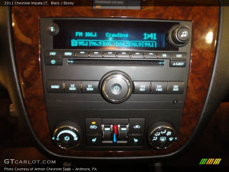 Black / Ebony 2011 Chevrolet Impala LT
