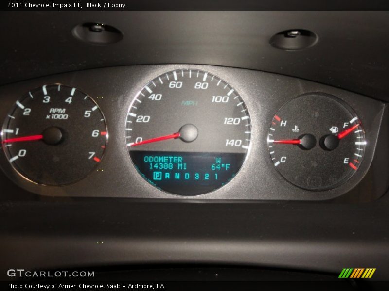 Black / Ebony 2011 Chevrolet Impala LT