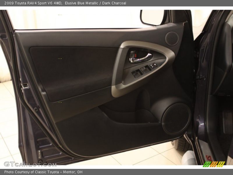Elusive Blue Metallic / Dark Charcoal 2009 Toyota RAV4 Sport V6 4WD